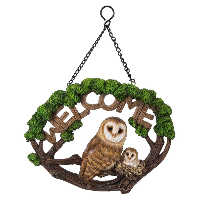 Vivid Arts Hanging Barn Owl Sign Wayfair.ie
